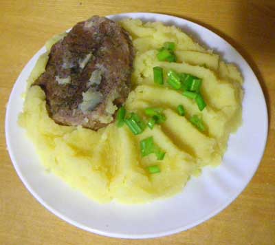 телятина и картофель на пару в мультиварке