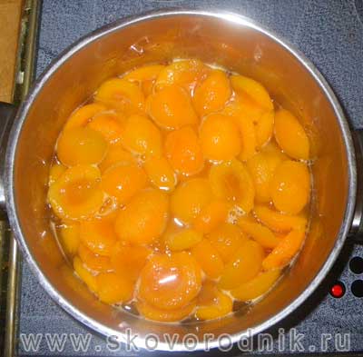 абрикосовое варенье из замороженных ягод